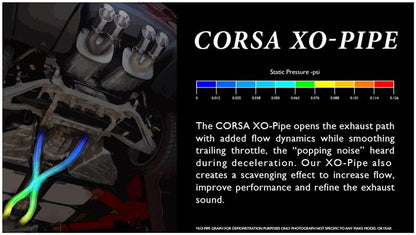 Corsa XO Pipe Exhaust | Chevy Corvette (05-13) (14163)