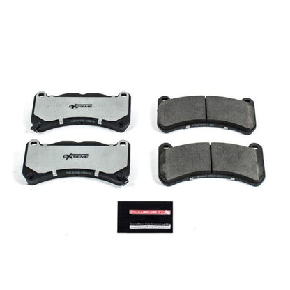 Power Stop Front Z26 Extreme Street Brake Pads w/Hardware | 2013-2014 Ford Mustang (Z26-1365)