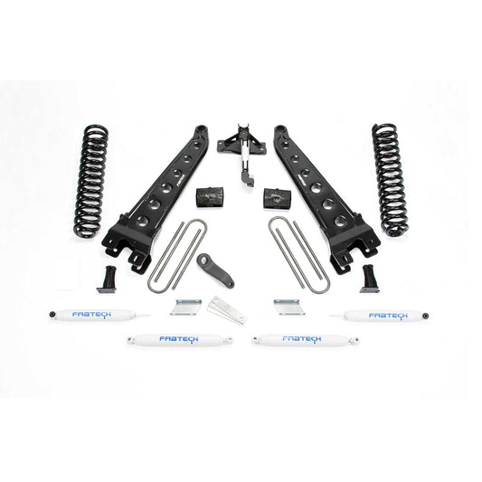 Fabtech 6" Radius Arm System w/ Coils & Performance Shocks | Ford F250/F350 4WD Diesel (17-21) (K2218)