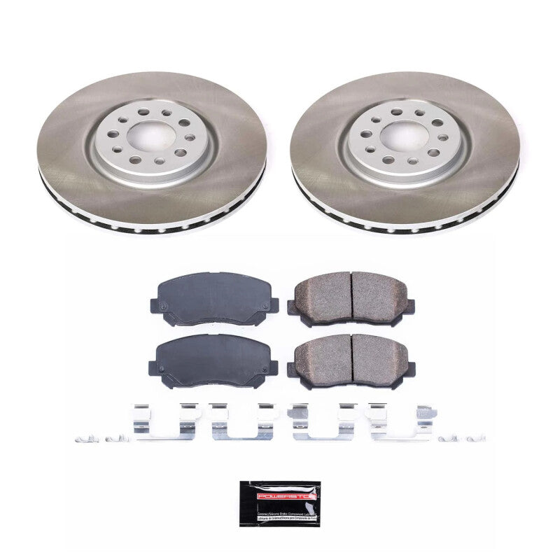 PowerStop Rotor Kit | 2014–2022 Jeep Cherokee (SC6538)