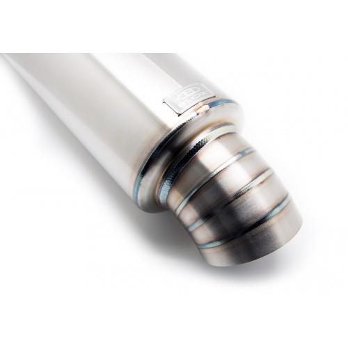 BLOX Racing Street Muffler with Turndown Tip (BXEX-00107)
