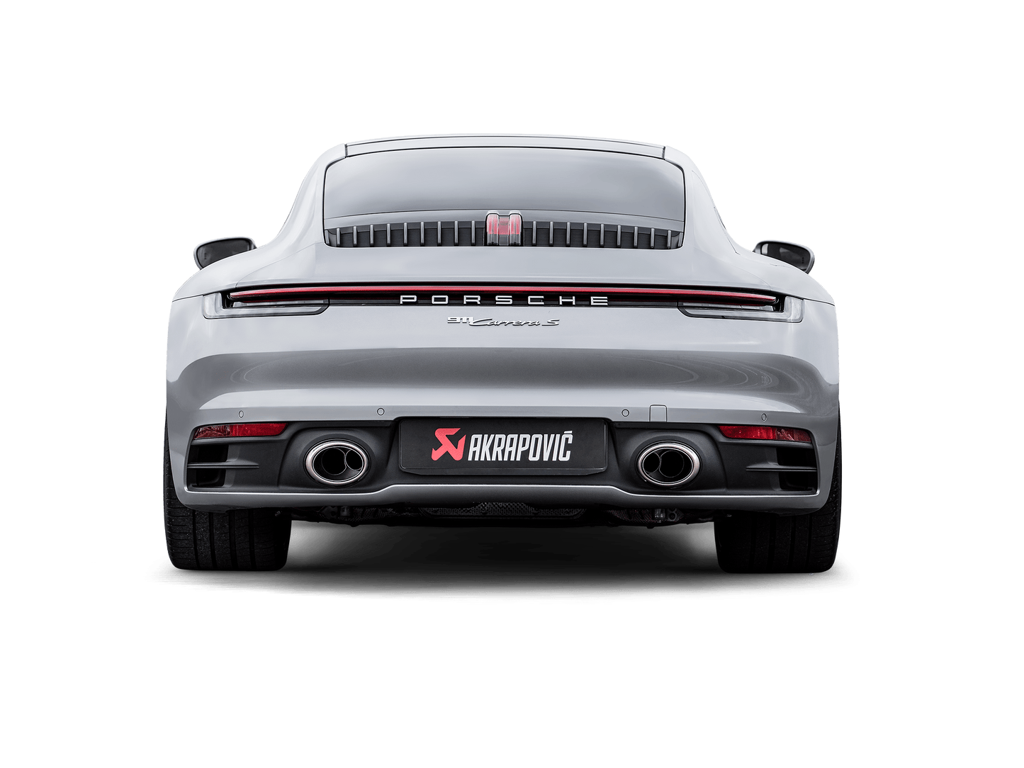 Akrapovic Slip-On Race Line (Titanium) - Porsche 2019+ 992 w/Sport Exhaust 911 Carrera