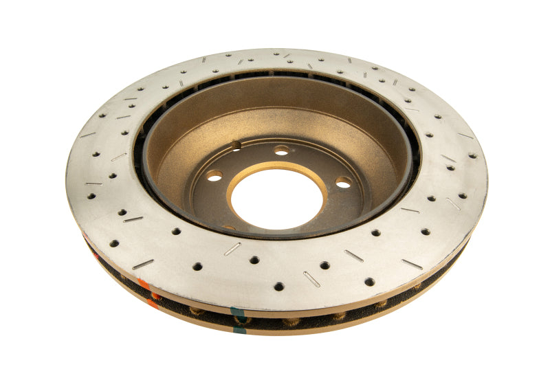 DBA 4000 Series Rear Drilled & Slotted Rotor | Audi Q7 (06-15) (DBA42245XS)