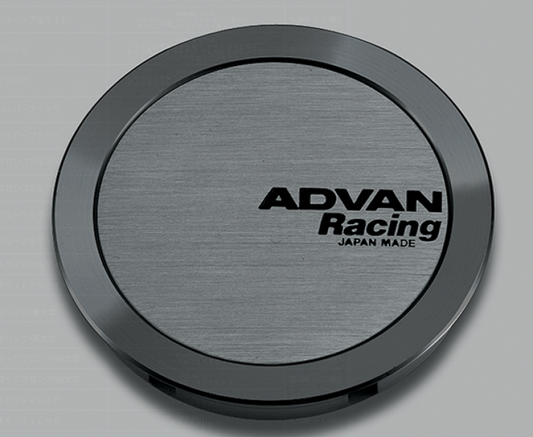 Advan Racing 73mm Full Flat Center Cap - Hyper Black