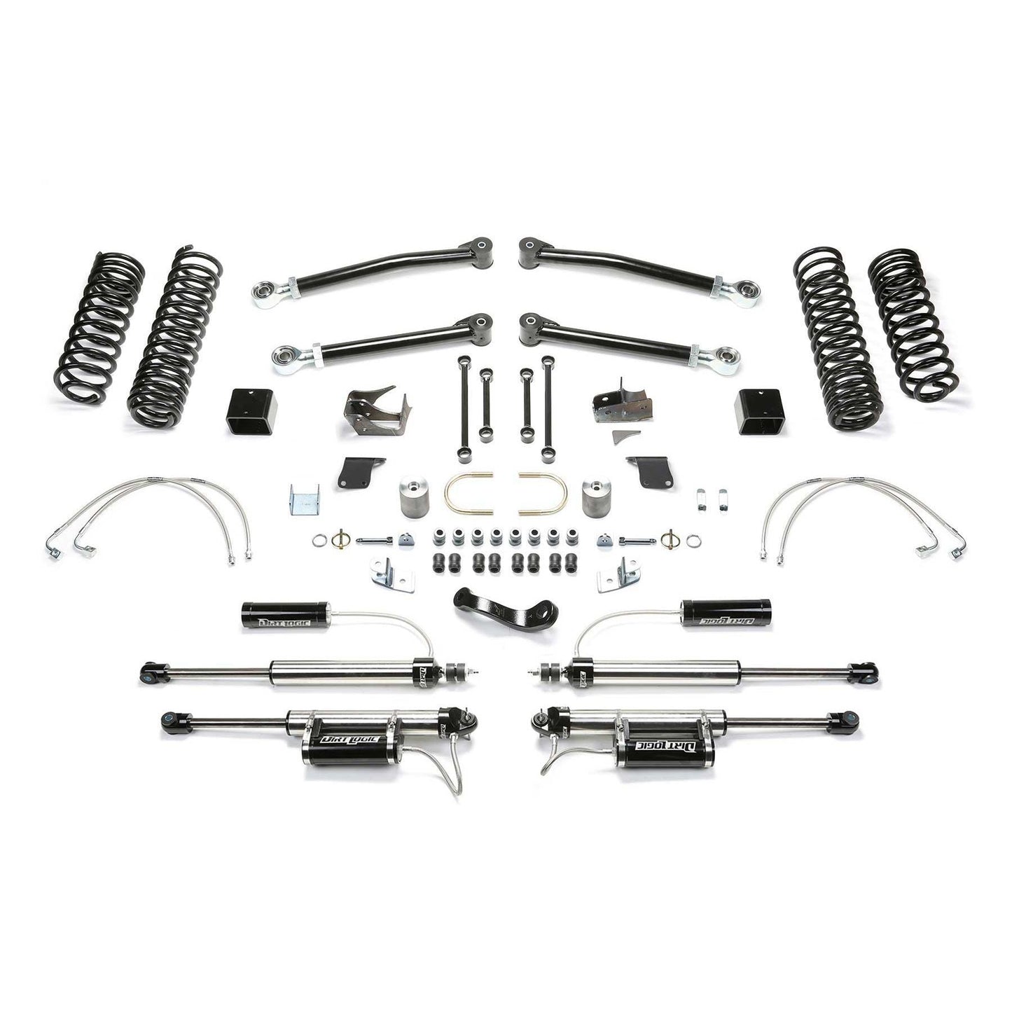 Fabtech 5" Trail LT w/ DLSS Resi | Jeep JK 2-Door (07-18) (K4069DL)
