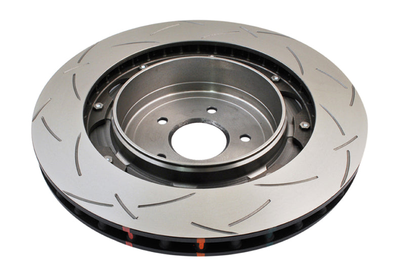 DBA 5000 Series 2 Piece Rear Slotted Rotor w/ Black Hat | Nissan GTR R-35 (09+) (DBA52321BLKS)