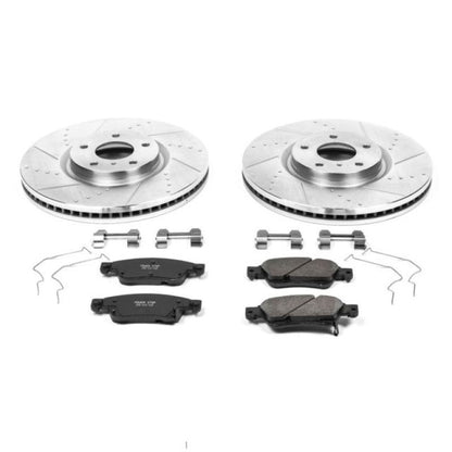 Power Stop Front & Rear Z23 Evolution Brake Kit | 2014-2015 Infiniti Q60 (K9063/K3022/K9065)