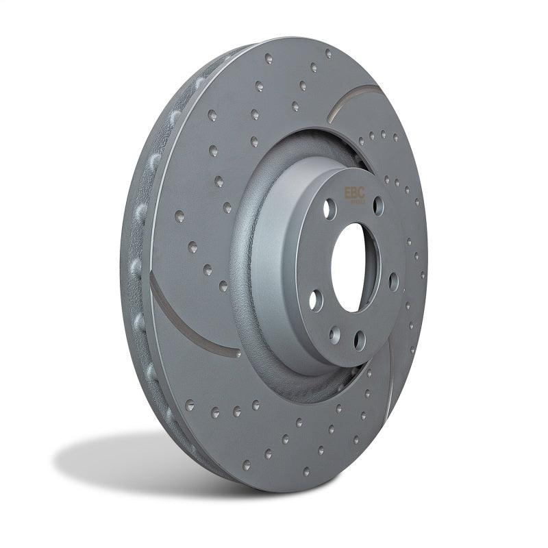 EBC Brakes GD2130 3GD Series Sport Slotted Rotors for 17-22 Giulia Stelvio
