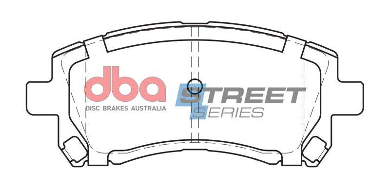 DBA Front Street Series Brake Pads | Subaru Forester (98-02) (DB1342SS)