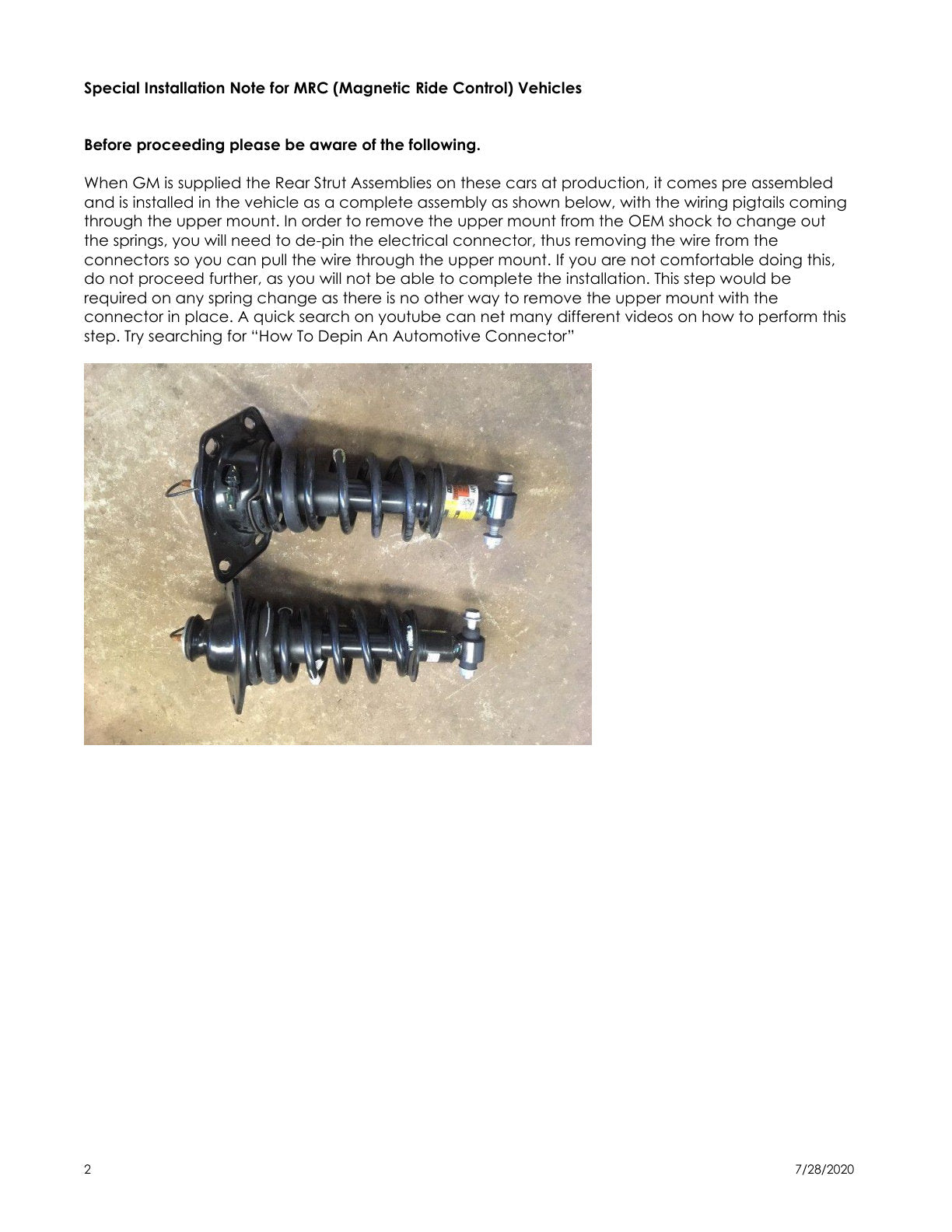 aFe PFADT Lowering Springs | Chevrolet Camaro (10-15) (410-402001-V)