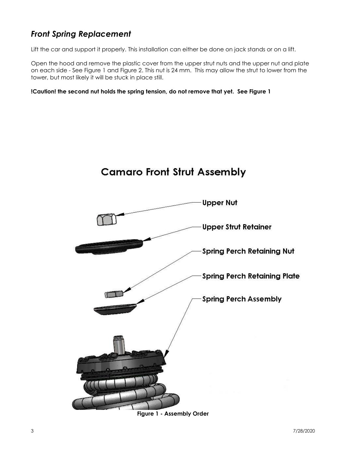 aFe PFADT Lowering Springs | Chevrolet Camaro (10-15) (410-402001-V)