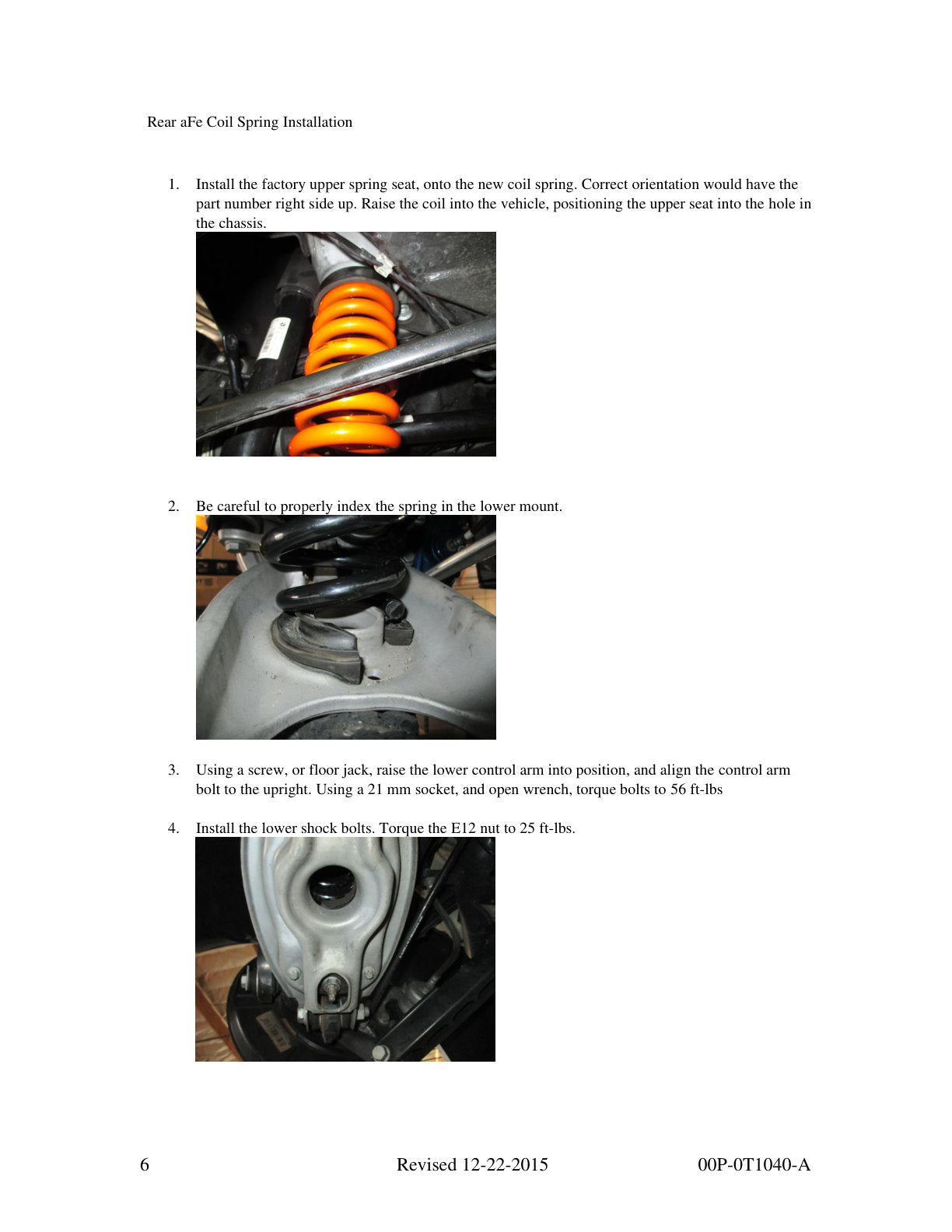 aFe Control Lowering Springs | BMW 335i (07-13) (E90/E92) (410-503003-N)