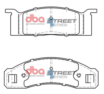 DBA Front Street Series Brake Pads | Ford Torino (70-71) (DB1807SS)