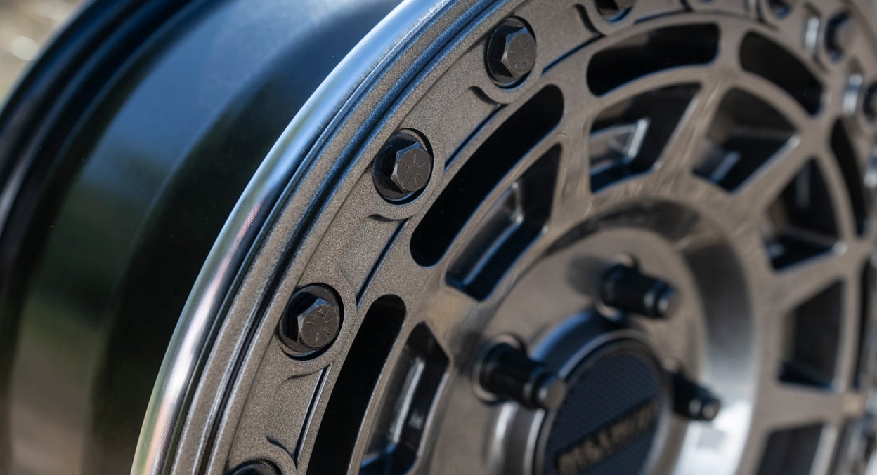 (set of 4) Method MR415 UTV Beadlock Gloss Graphite | 15x7" +38mm | 5x4.5in Wheel