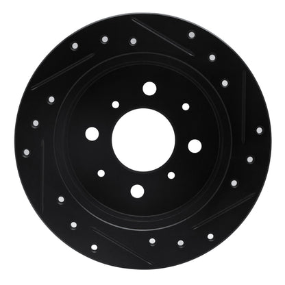 R1 Concepts Acura Integra 88-01 Rear Drilled & Slotted Rotor (ECB-59014L)