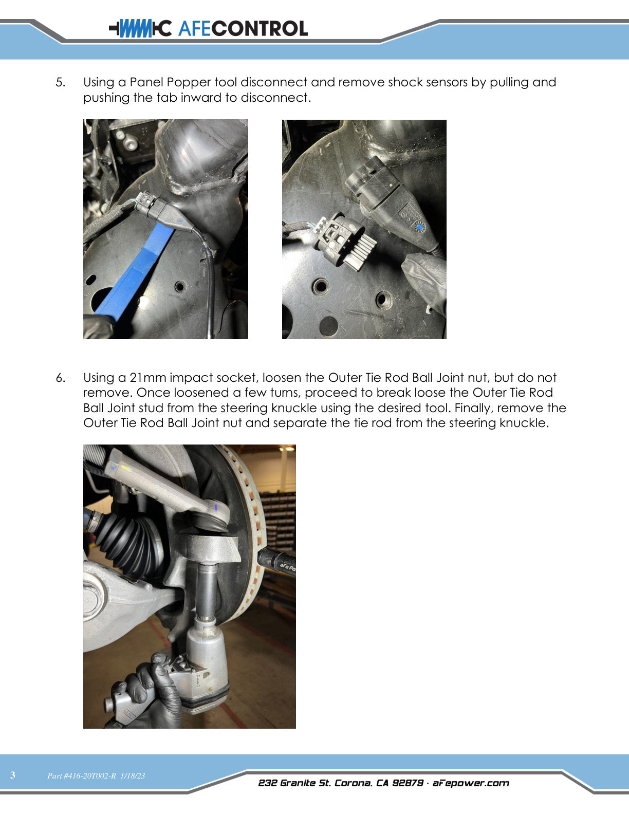 aFe 3.0 IN Leveling Kit | RAM 1500 TRX (2021) (416-20T002-R)