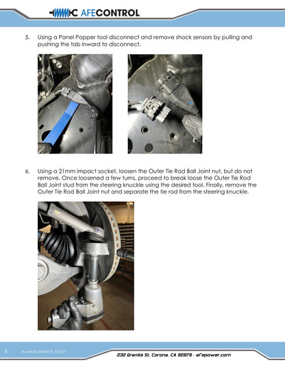 aFe 3.0 IN Leveling Kit | RAM 1500 TRX (2021) (416-20T002-R)