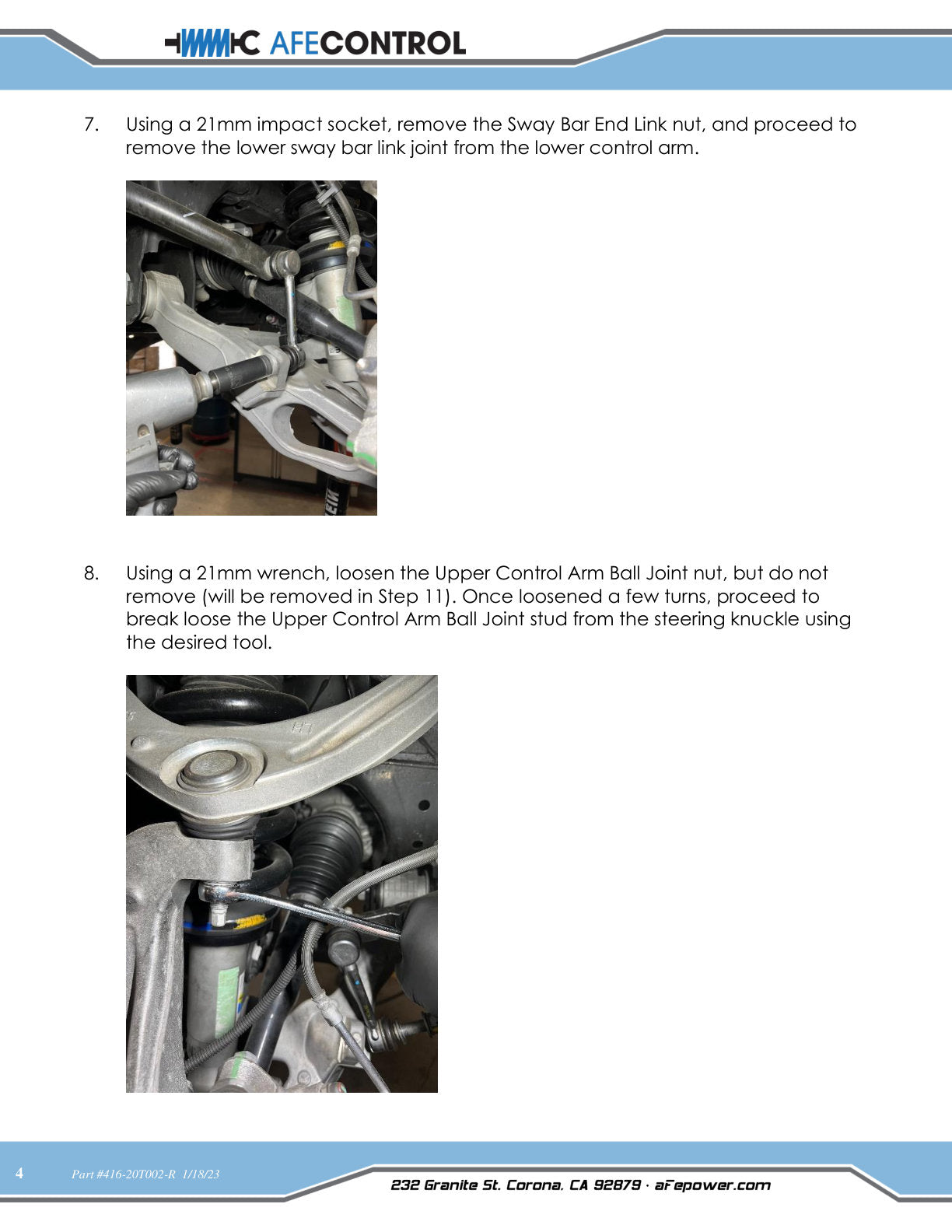 aFe 3.0 IN Leveling Kit | RAM 1500 TRX (2021) (416-20T002-R)