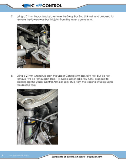 aFe 3.0 IN Leveling Kit | RAM 1500 TRX (2021) (416-20T002-R)