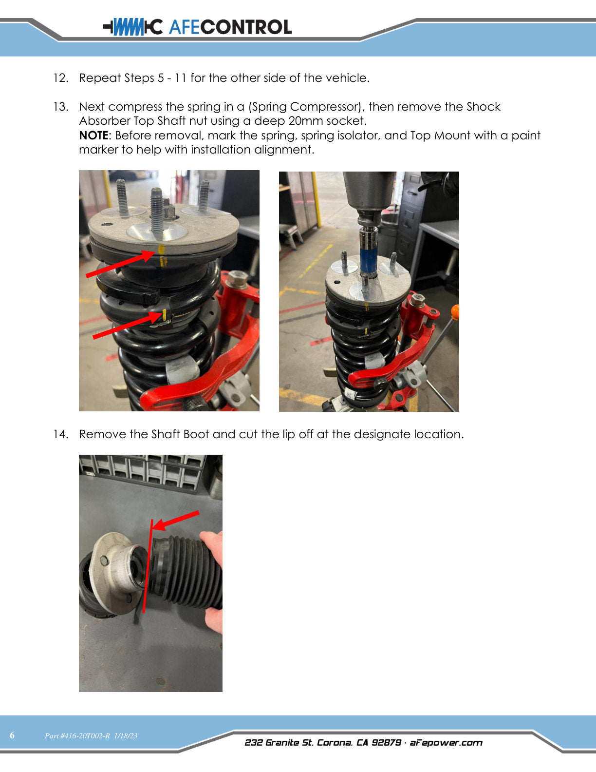 aFe 3.0 IN Leveling Kit | RAM 1500 TRX (2021) (416-20T002-R)