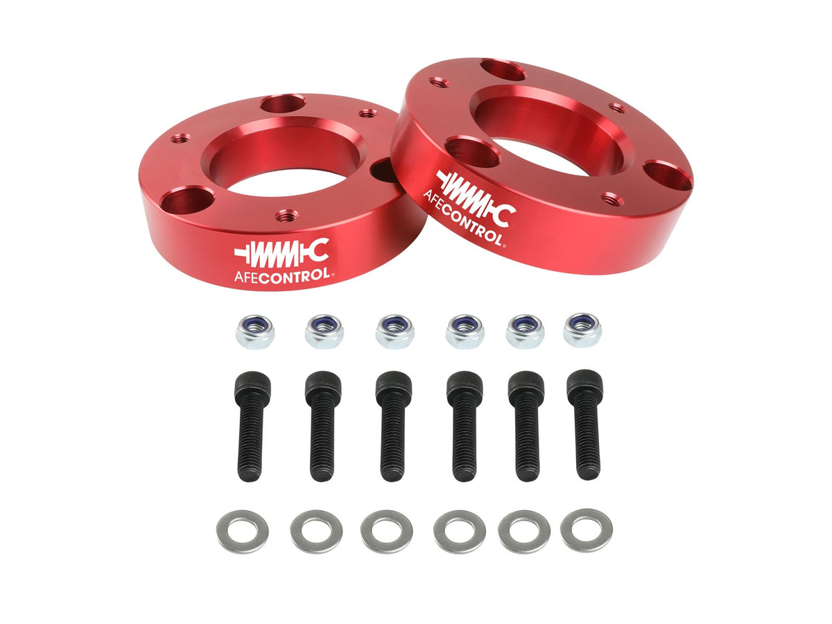 aFe CONTROL 2.0 IN Leveling Kit Red | GM 1500 (07-21) (416-40T001-R)