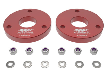 aFe Power CONTROL 23-24 Chevrolet Colorado ZR2 / GMC Canyon AT4X L4 2.7L (t) 1.25in Leveling Kit - Red (416-40T002-R)