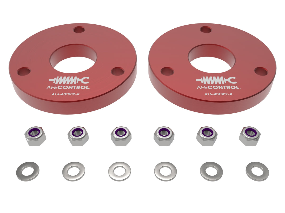 aFe 1.25in Leveling Kit Red | Chevy Colorado ZR2 / GMC Canyon AT4X (23-24) (416-40T002-R)