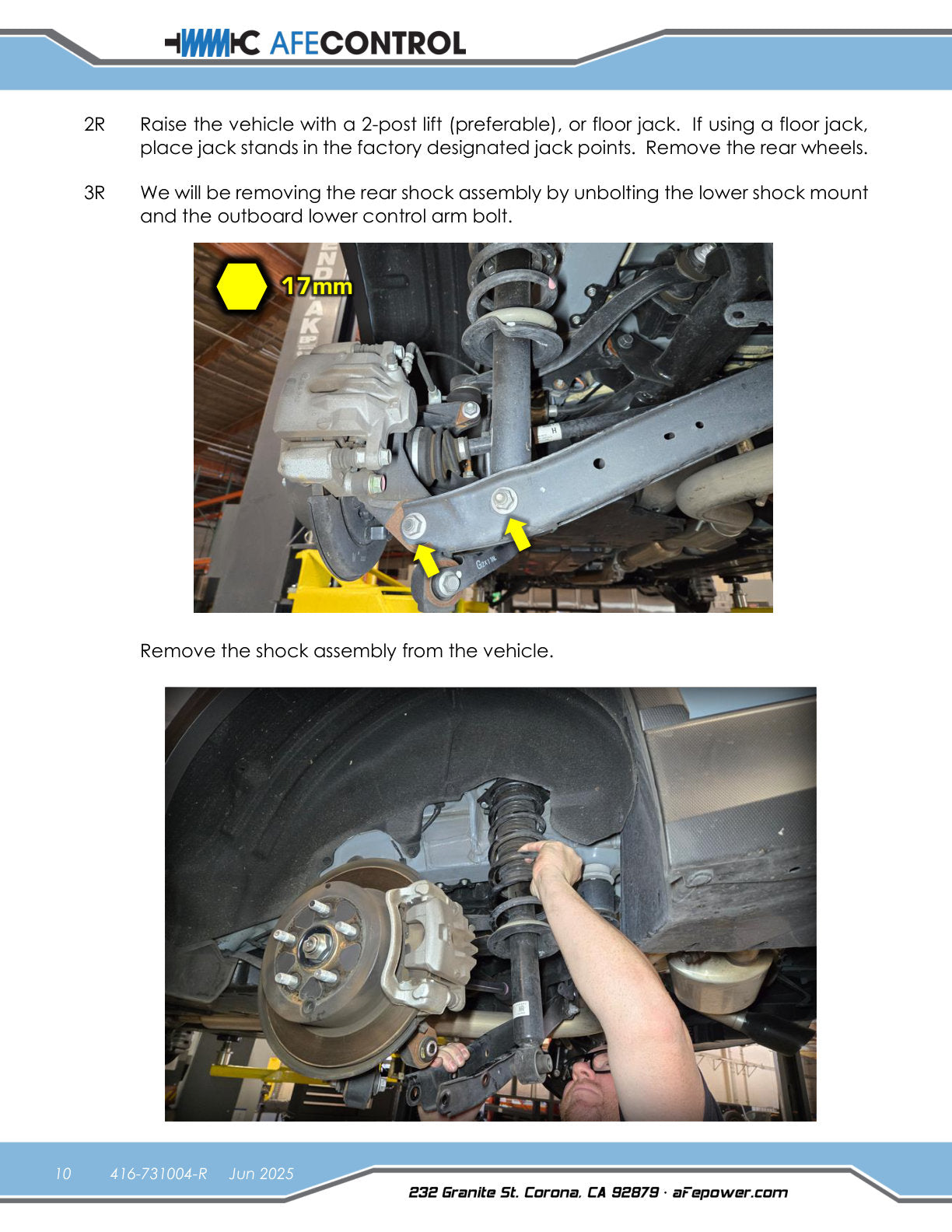 aFe 18-23 Subaru Crosstrek CONTROL 1.5in Lift Kit