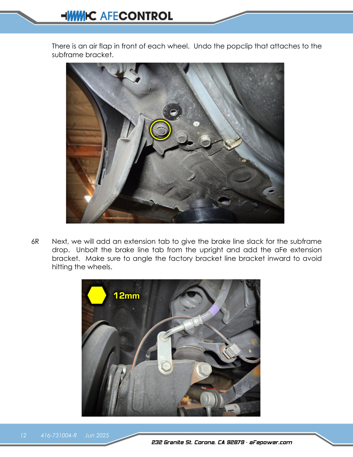 aFe 18-23 Subaru Crosstrek CONTROL 1.5in Lift Kit