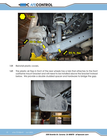 aFe 18-23 Subaru Crosstrek CONTROL 1.5in Lift Kit
