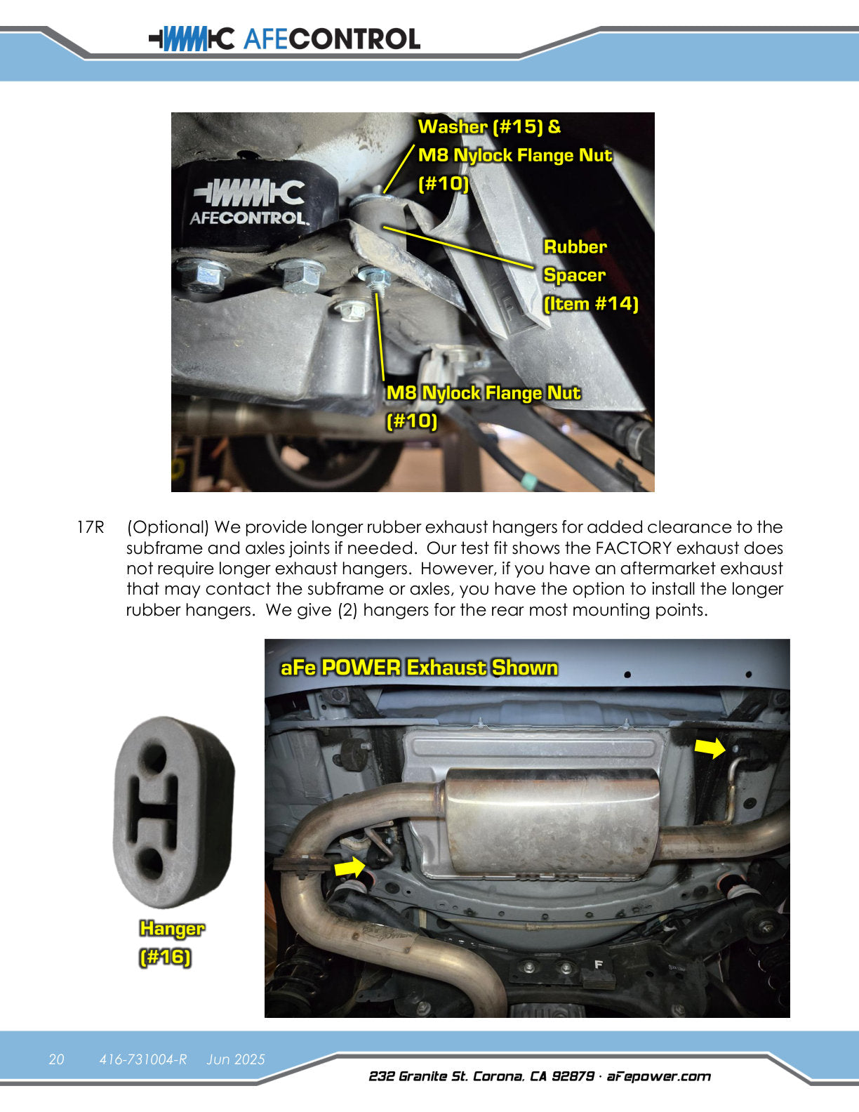 aFe 18-23 Subaru Crosstrek CONTROL 1.5in Lift Kit