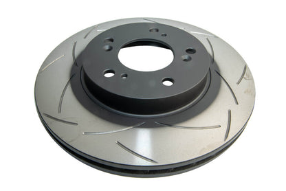 DBA Front T2 Uni-Directional Slotted Street Series Rotor | Acura Integra Type R (97-01) (DBA478S)