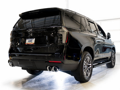 AWE Tuning 21+ GMC Tahoe/Yukon 5.3L Split Rear Catback Exhaust | GMC/Yukon/Tahoe (3015-42006)