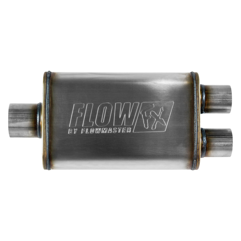 Flowmaster Flow FX 3in.C/2.5in.OUT D&S Muffler For GMC Jimmy/Blazer, Ford Bronco II/ F-250/ F-350 (73-99) (72198)