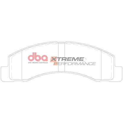 DBA XP Performance Front Brake Pads | Ford F-250 Super Duty RWD (05-11) (DB1731XP)