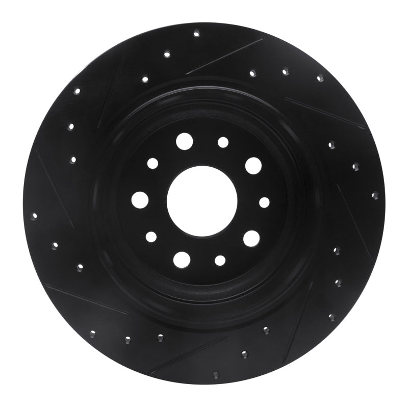 DFC D&S Black Brake Rotor (REAR RIGHT): Jeep Wrangler 2018-25