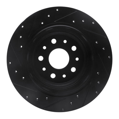 DFC D&S Black Brake Rotor (REAR RIGHT): Jeep Wrangler 2018-25
