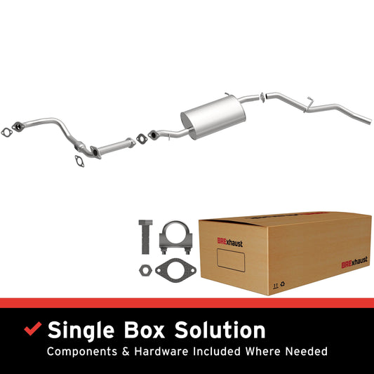 BRExhaust 2000-2004 Nissan Xterra 3.3L Direct-Fit Replacement Exhaust System