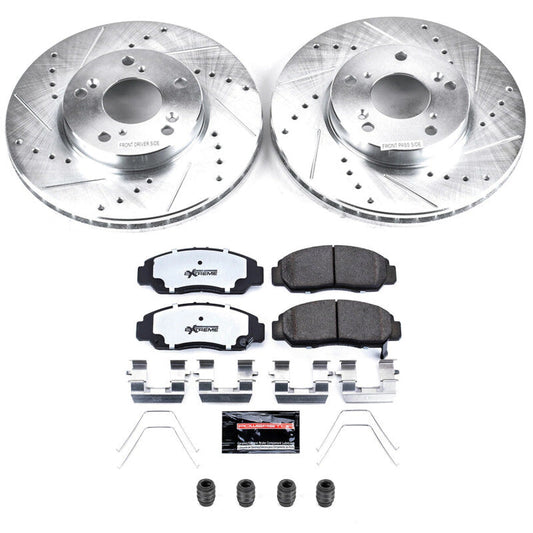 PowerStop Front Z26 Street Brake Kit | Honda Civic 2006–2011 (K9109-26)