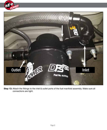 aFe DFS780 PRO Full-time Operation Fuel Pump | Ford Diesel Trucks V8 7.3L/6.0L (99-07) (42-23011)