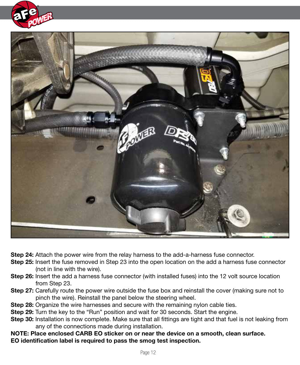 aFe DFS780 PRO Full-time Operation Fuel Pump | Ford Diesel Trucks V8 7.3L/6.0L (99-07) (42-23011)