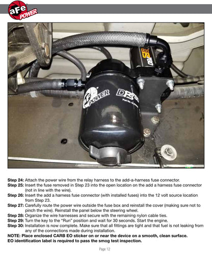 aFe DFS780 PRO Full-time Operation Fuel Pump | Ford Diesel Trucks V8 7.3L/6.0L (99-07) (42-23011)