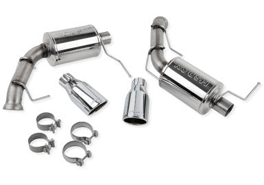 Roush 11-14 V6 Mustang Dual Axle-Back w/ Round Tips | Mustang (421145)