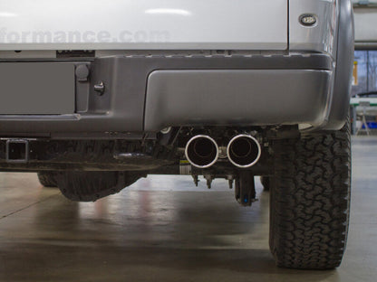 Roush F-150 11-14 Cat-Back Exhaust Kit 3in SS Tips (421248)
