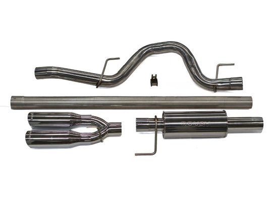 Roush F-150 11-14 Cat-Back Exhaust Kit 3in SS Tips (421248)