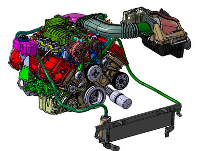 ROUSH 2011-2014 Ford F-150 6.2L V8 590HP Phase 2 Calibrated Supercharger Kit