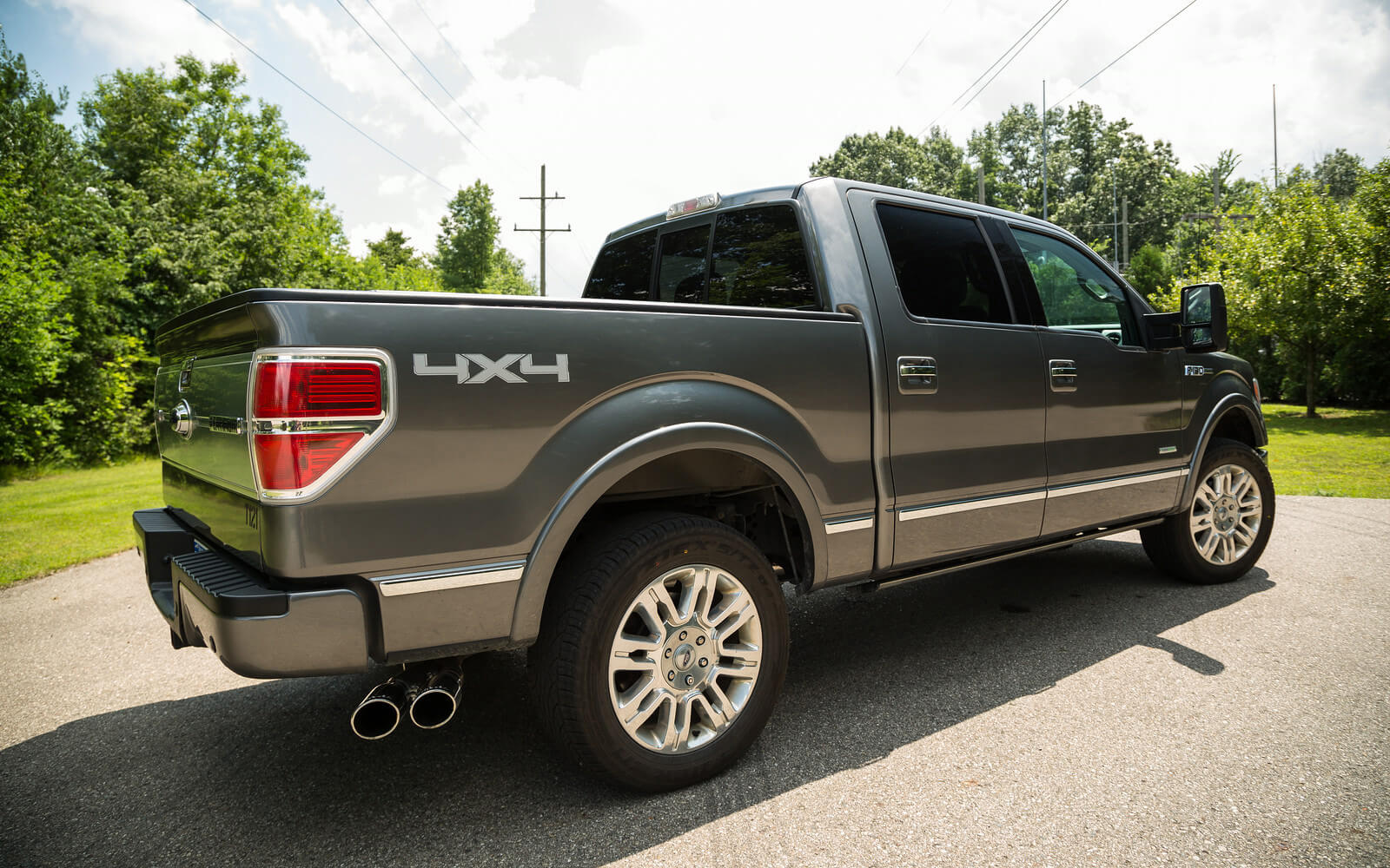 Roush 2011-2014 Ford F-150 3.5L/5.0L/6.2L Side Exit Performance Exhaust System (Incl. SVT Raptor)