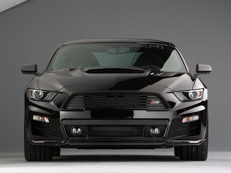 Roush 2015-2017 Ford Mustang Complete Unpainted Front Fascia Kit (w/o Collision Detection & ACC)