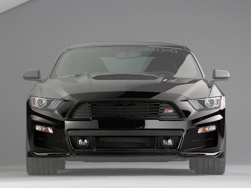 Roush 2015-2017 Ford Mustang Complete Unpainted Front Fascia Kit (w/o Collision Detection & ACC)