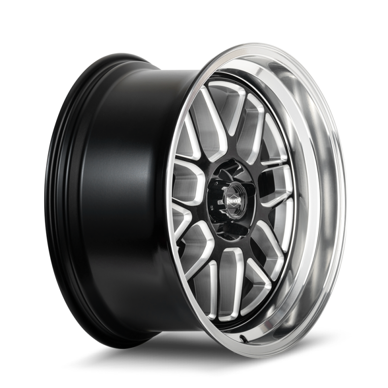 (set of 4) Ridler Wheels 611 Gls Blk Mill w/ Diamond Cut Lip | 20x10" +0mm | 5x127mm Wheels